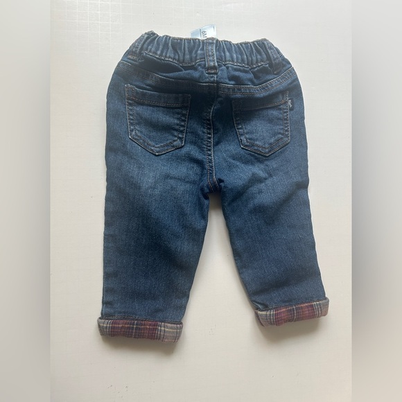 2pc OshKosh B'gosh Plaid One Piece Bodysuit Romper & Pants Outfit - Picture 5 of 7